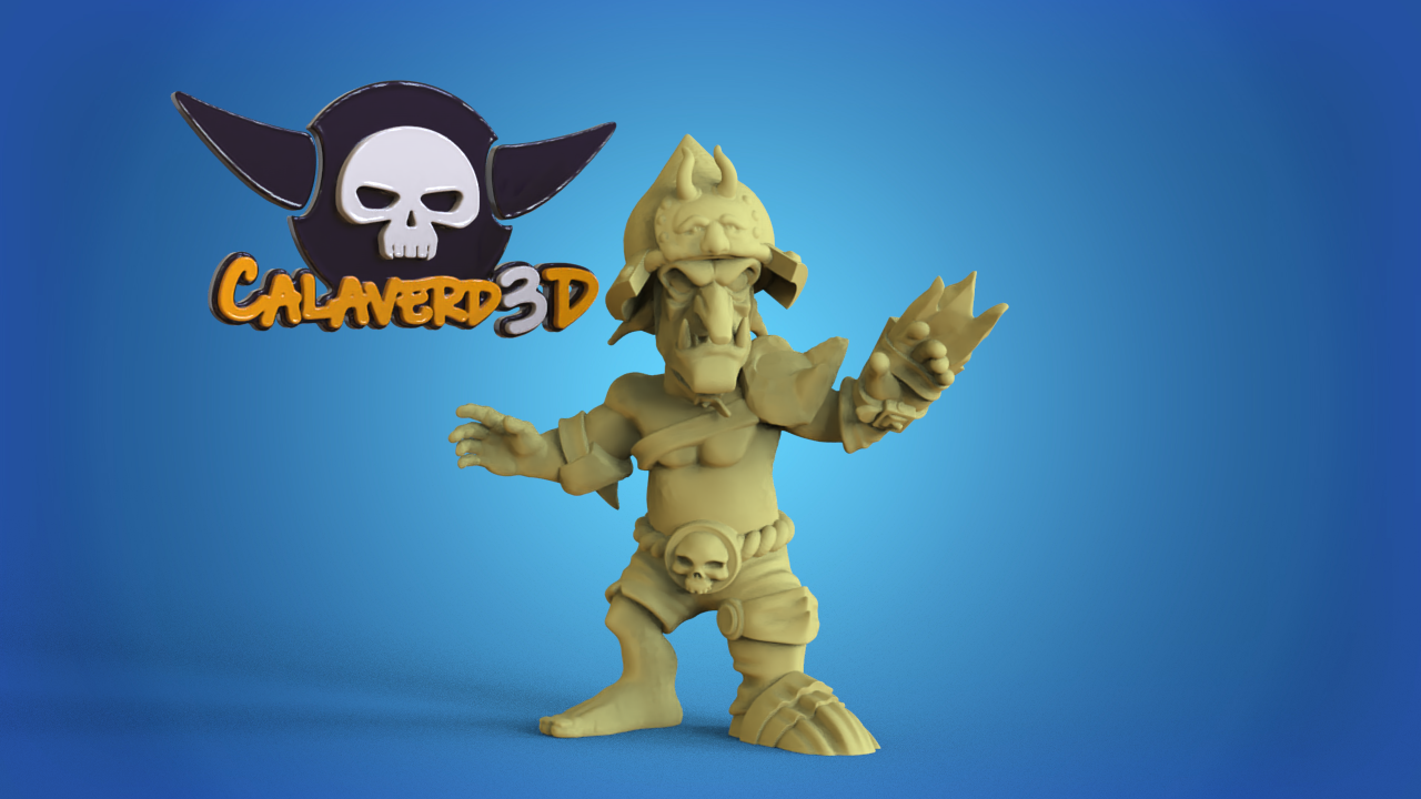 Black Orc Fantasy Football Team  - Calaverd3D