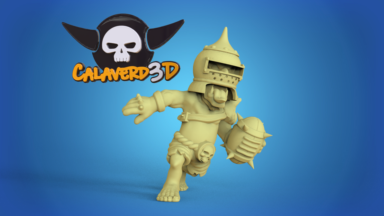 Black Orc Fantasy Football Team  - Calaverd3D