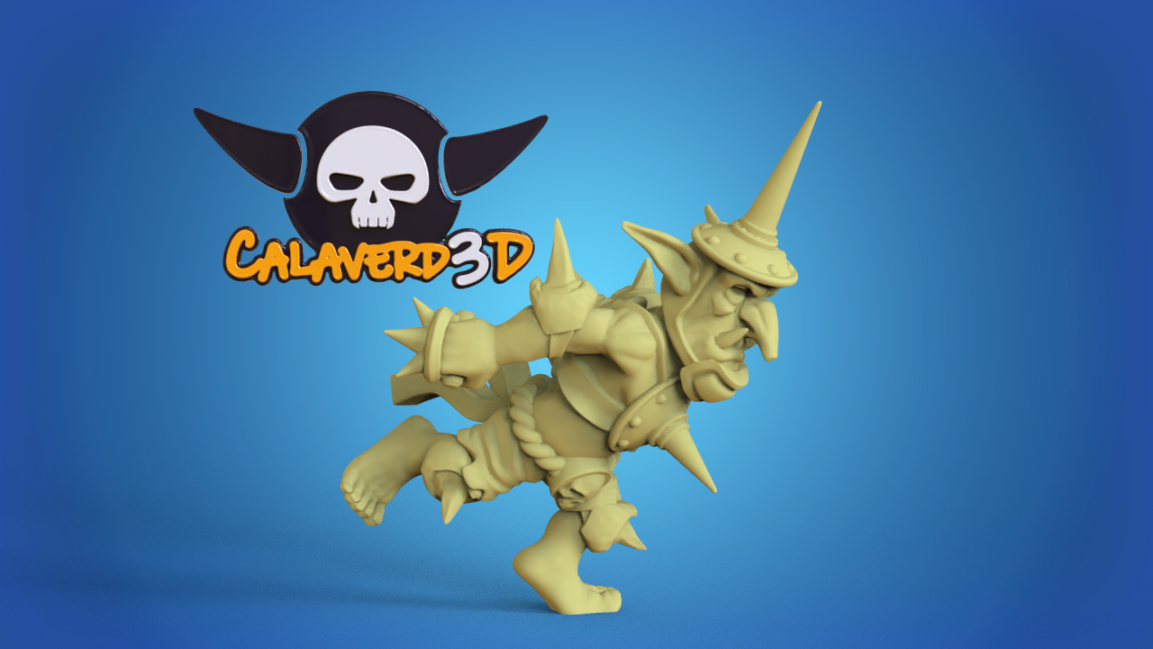 Black Orc Fantasy Football Team  - Calaverd3D