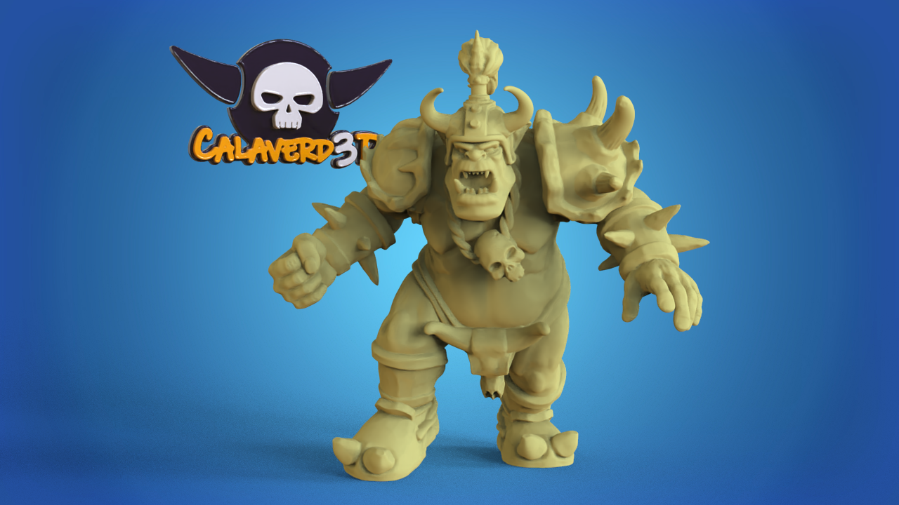 Black Orc Fantasy Football Team  - Calaverd3D