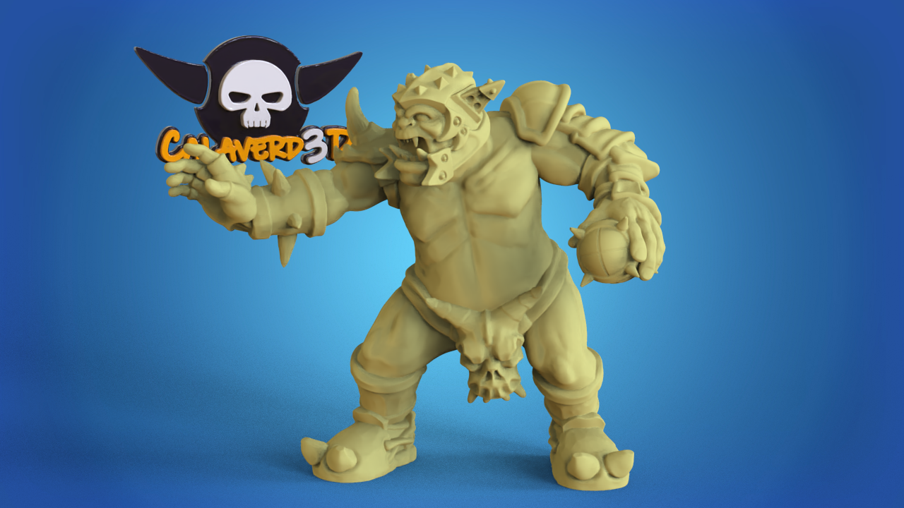 Black Orc Fantasy Football Team  - Calaverd3D