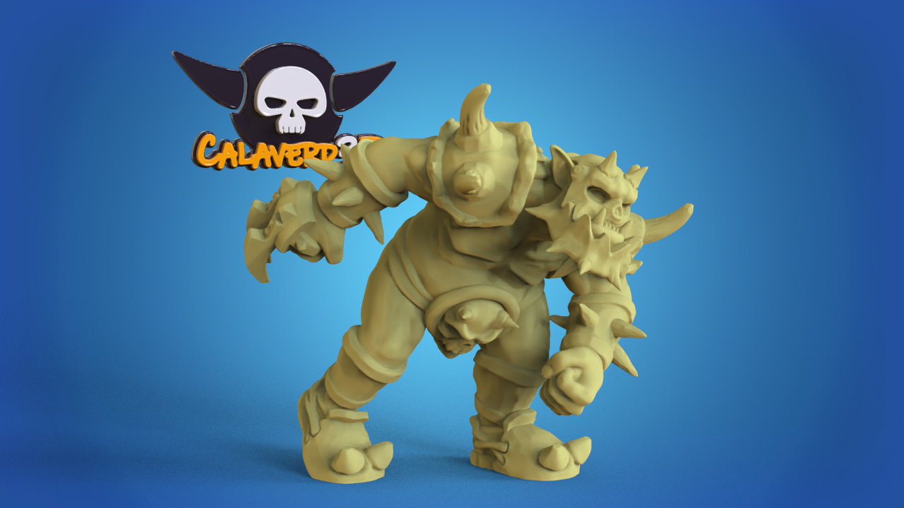 Black Orc Fantasy Football Team  - Calaverd3D