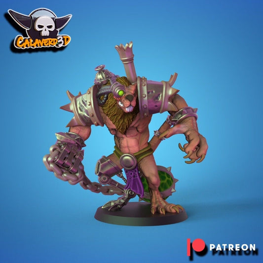 Rat Ogre Fantasy Football Big guy - Calaverd Star player #34