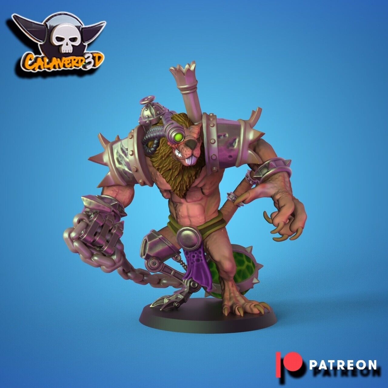 Rat Ogre Fantasy Football Big guy -  Calaverd
