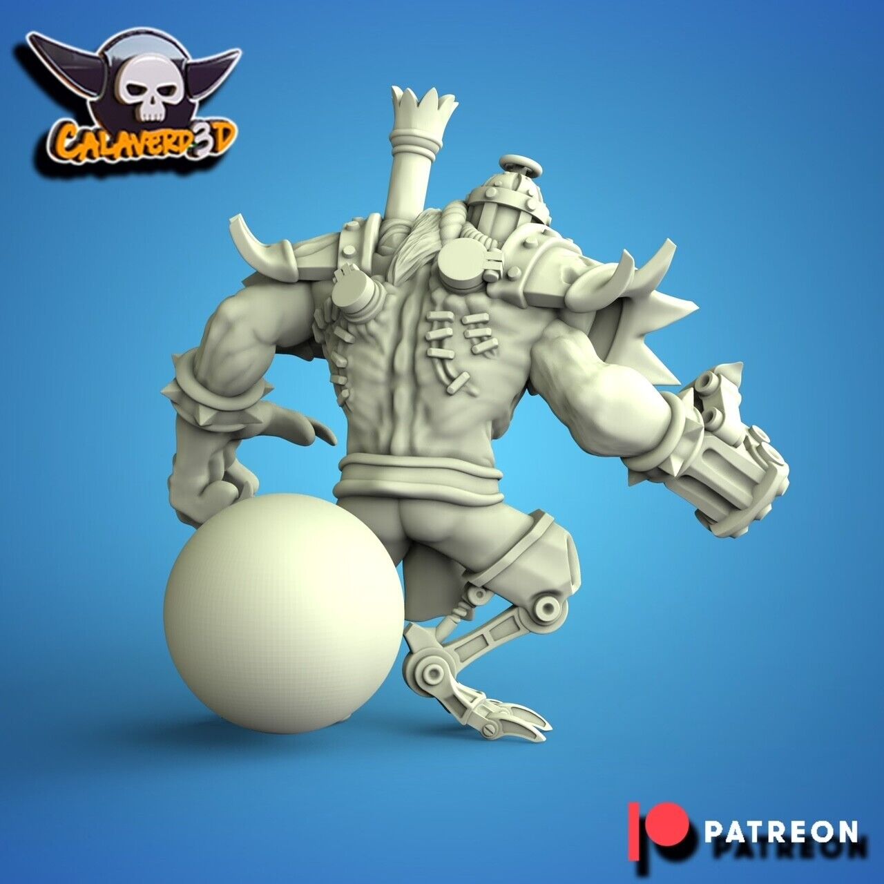 Rat Ogre Fantasy Football Big guy -  Calaverd