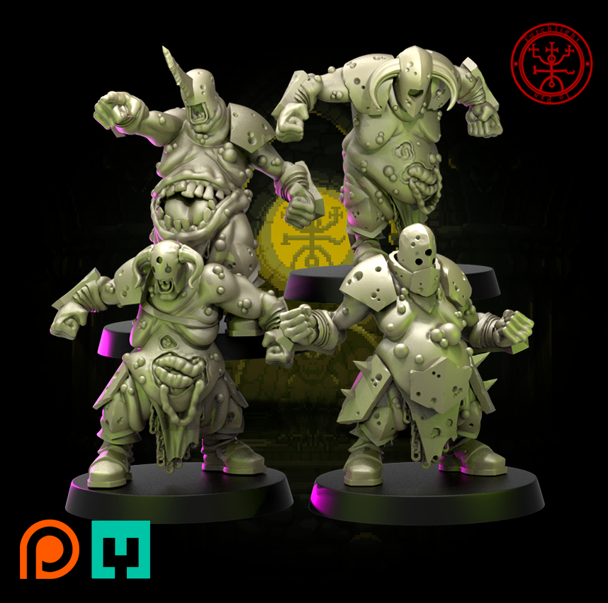 Chaos Chosen 'THE JUGGERNAUT OF FILTH' Fantasy Football Team - Torchlight TLM