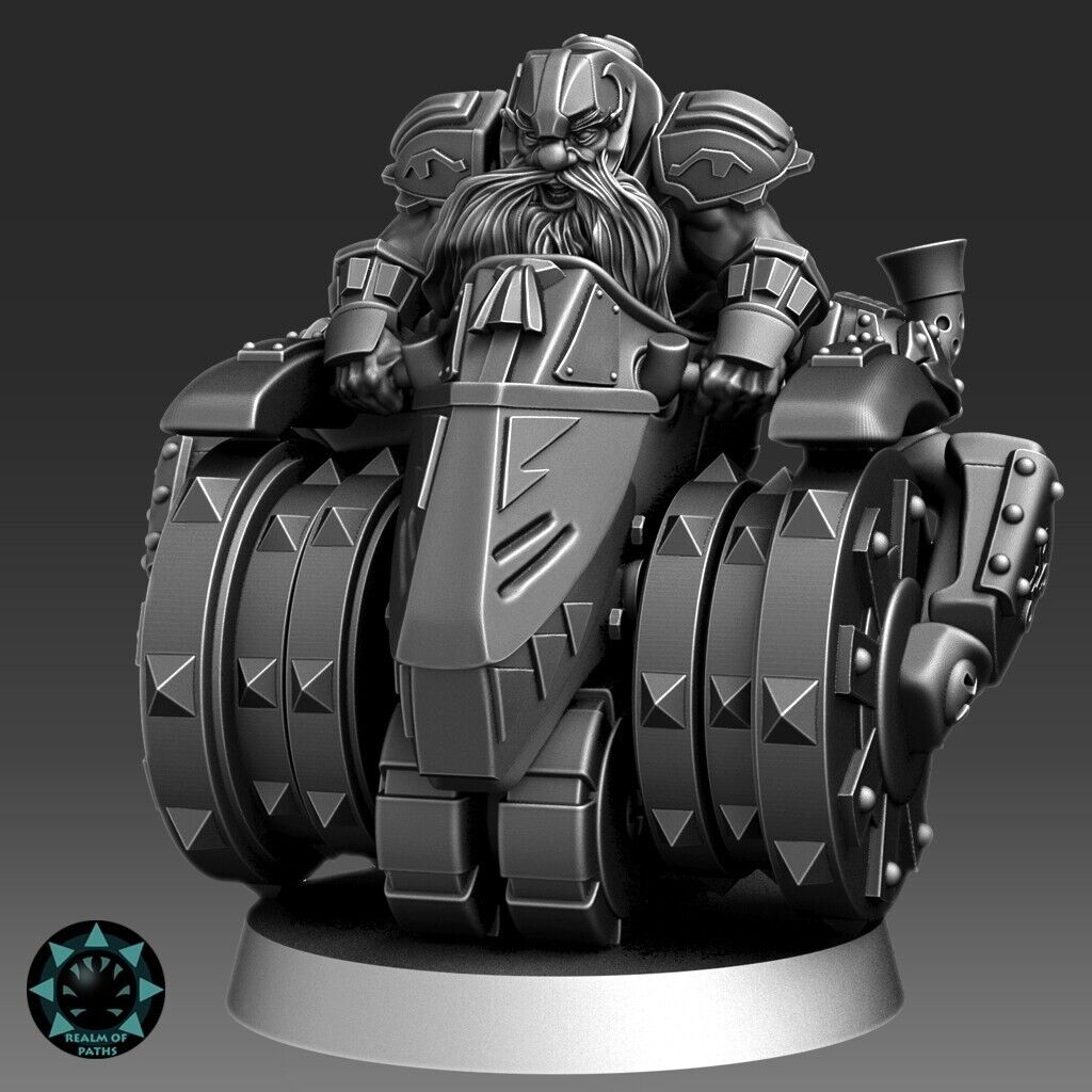 Dwarf  Deathroller ‘Iron Bolt ’ Fantasy Football Big Guy - Realm Of Paths