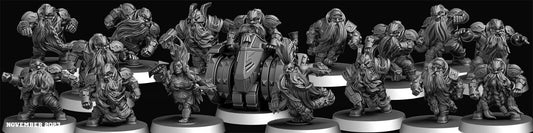 Dwarf ‘Iron Bolt ’ Fantasy Football Team  - ROP