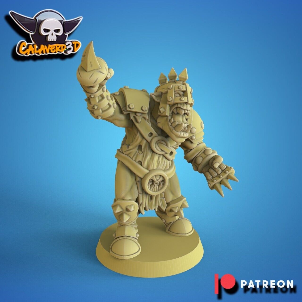 The Skull Breakers Orcs Fantasy Football Team  - Calaverd3D *New for May 23*