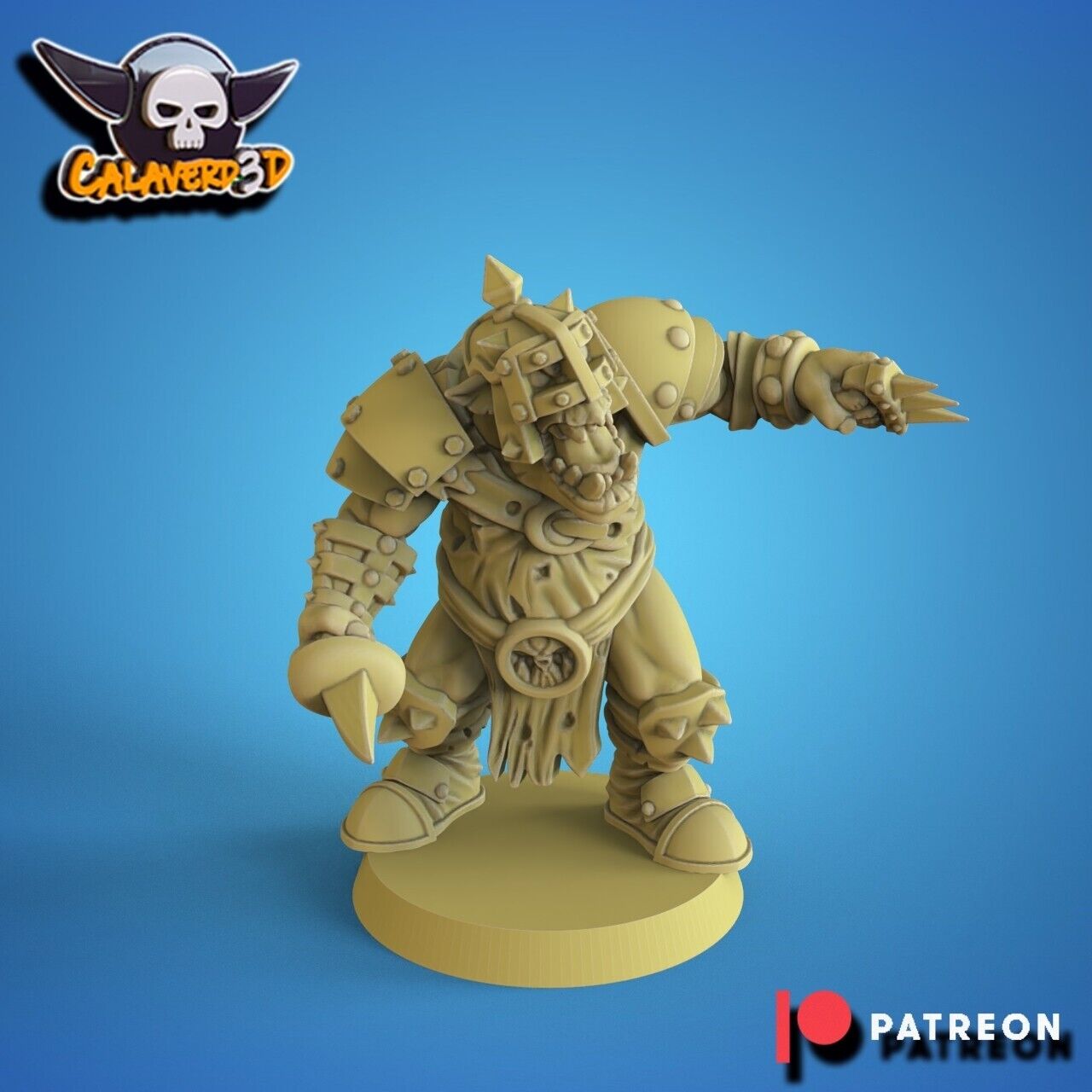 The Skull Breakers Orcs Fantasy Football Team  - Calaverd3D *New for May 23*