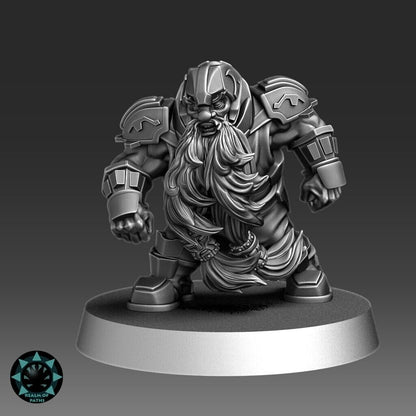 Dwarf ‘Iron Bolt ’ Fantasy Football Team  - Realm Of Paths