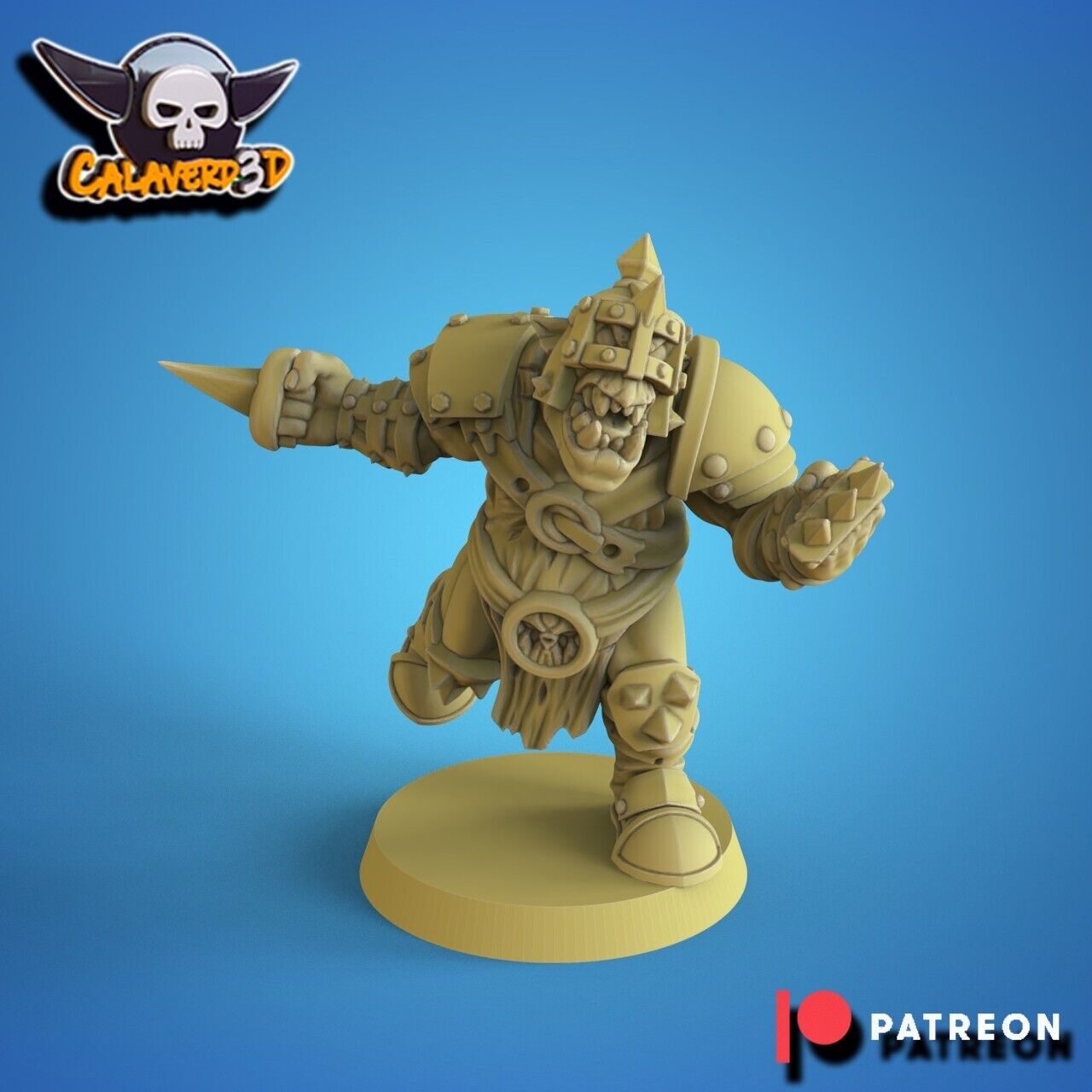 The Skull Breakers Orcs Fantasy Football Team  - Calaverd3D *New for May 23*