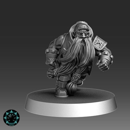 Dwarf ‘Iron Bolt ’ Fantasy Football Team  - Realm Of Paths