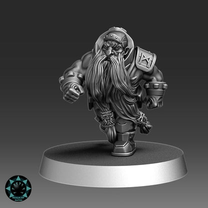 Dwarf ‘Iron Bolt ’ Fantasy Football Team  - Realm Of Paths