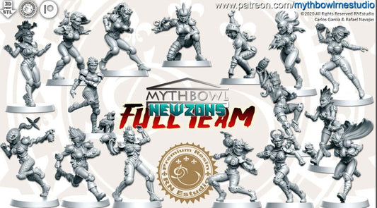 Amazon Fantasy Football Team  -  RN Estudio Mythbowl Newzons