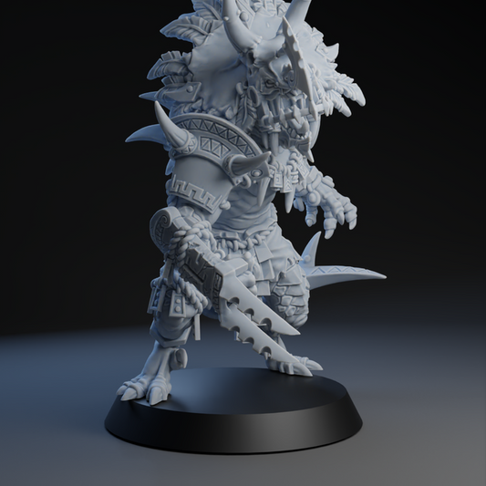 New Style Lizardmen Big Guy / Star Player Krox Fantasy Football BF