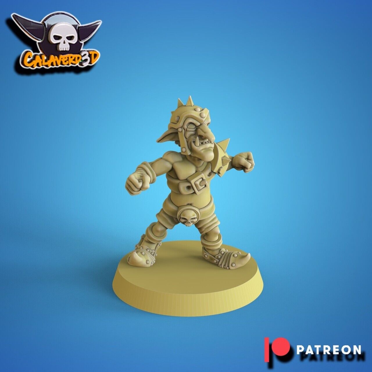 The Skull Breakers Orcs Fantasy Football Team  - Calaverd3D *New for May 23*