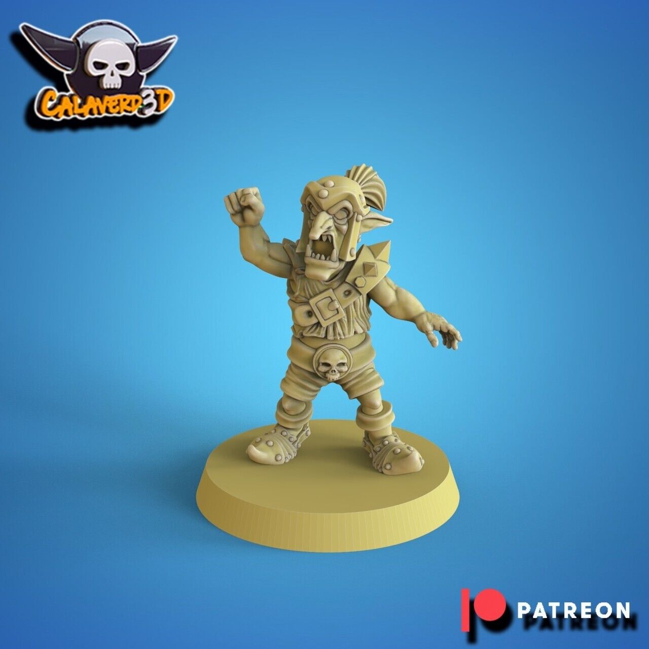 The Skull Breakers Orcs Fantasy Football Team  - Calaverd3D *New for May 23*