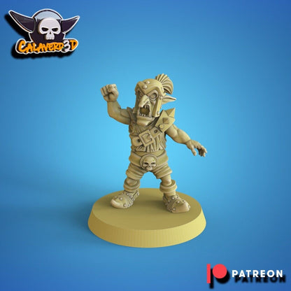 The Skull Breakers Orcs Fantasy Football Team  - Calaverd