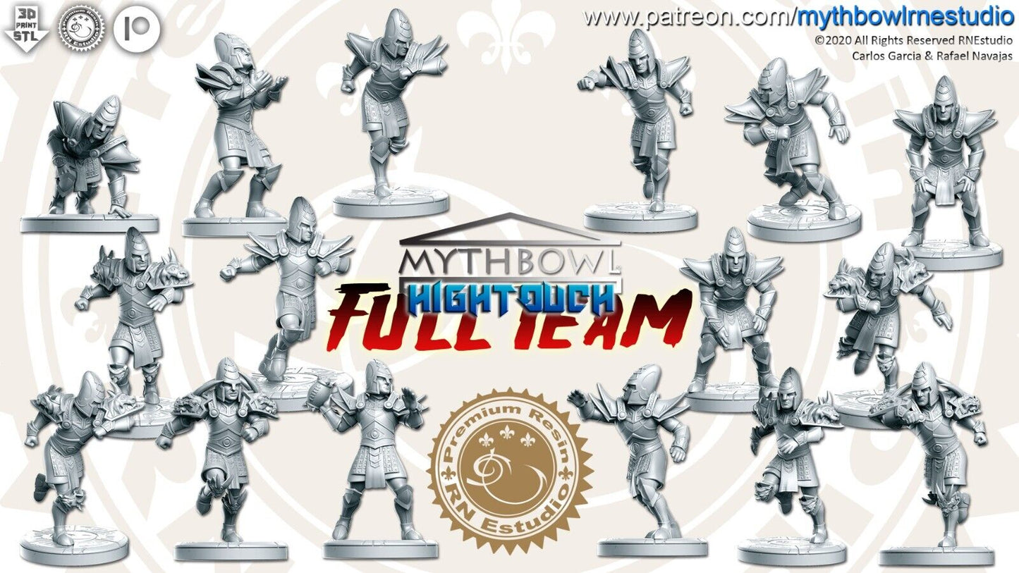 High Elves / Elven union Fantasy Football Team  -RN Estudio Mythbowl Hightouch