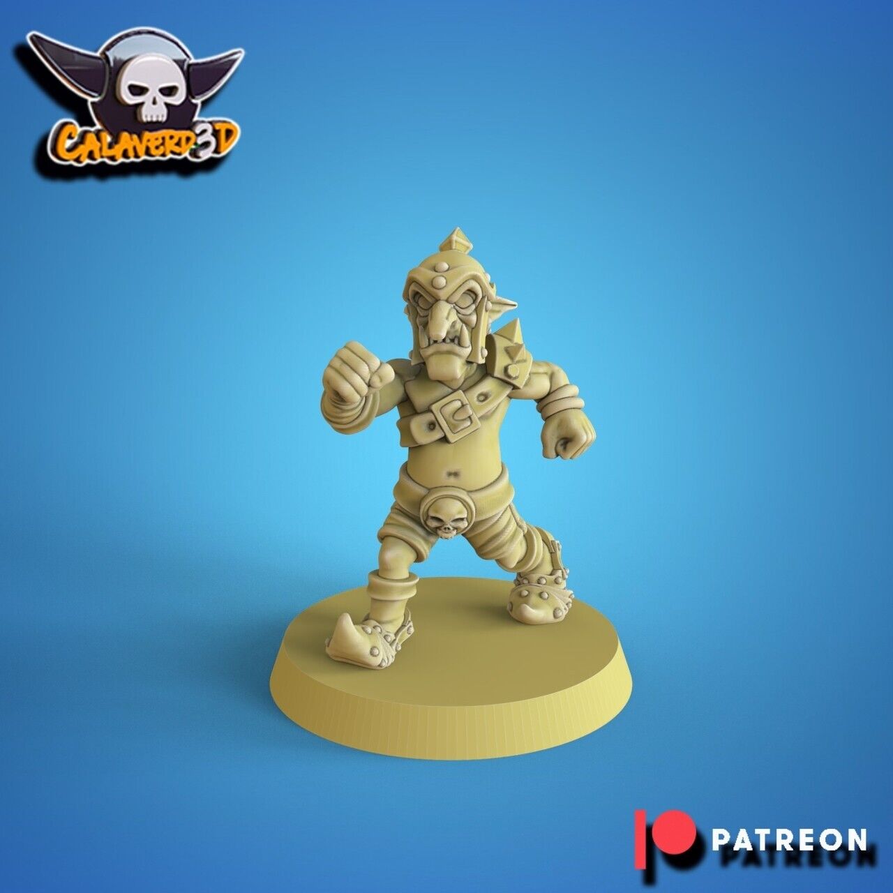 The Skull Breakers Orcs Fantasy Football Team  - Calaverd3D *New for May 23*