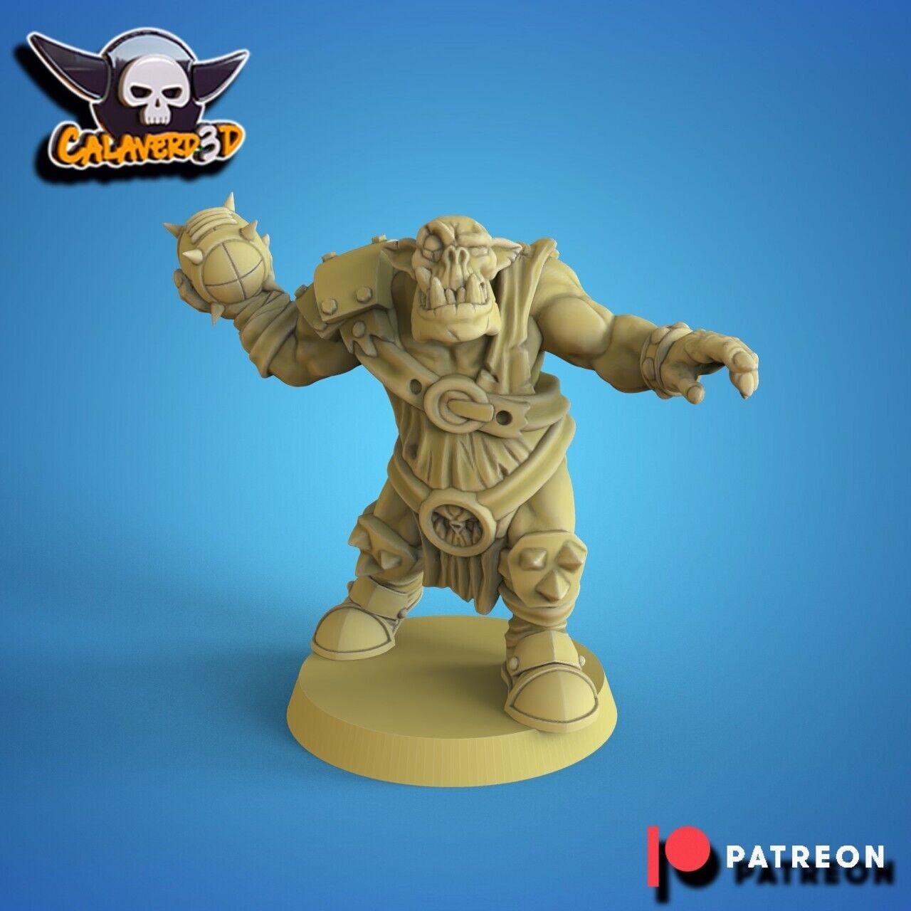 The Skull Breakers Orcs Fantasy Football Team  - Calaverd3D *New for May 23*