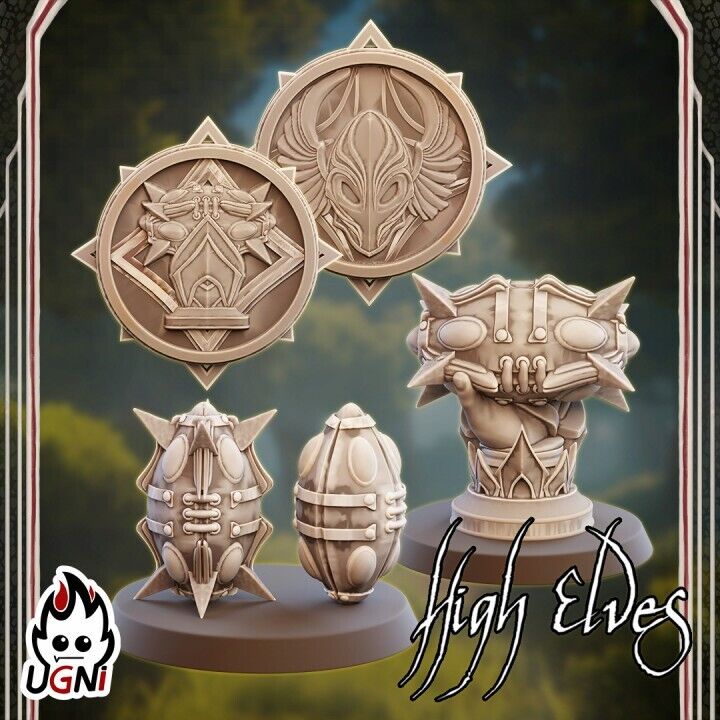 Elf Coins (2), Token set - Fantasy Football - Ugni