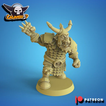 The Skull Breakers Orcs Fantasy Football Team  - Calaverd3D *New for May 23*