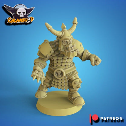 The Skull Breakers Orcs Fantasy Football Team  - Calaverd3D *New for May 23*