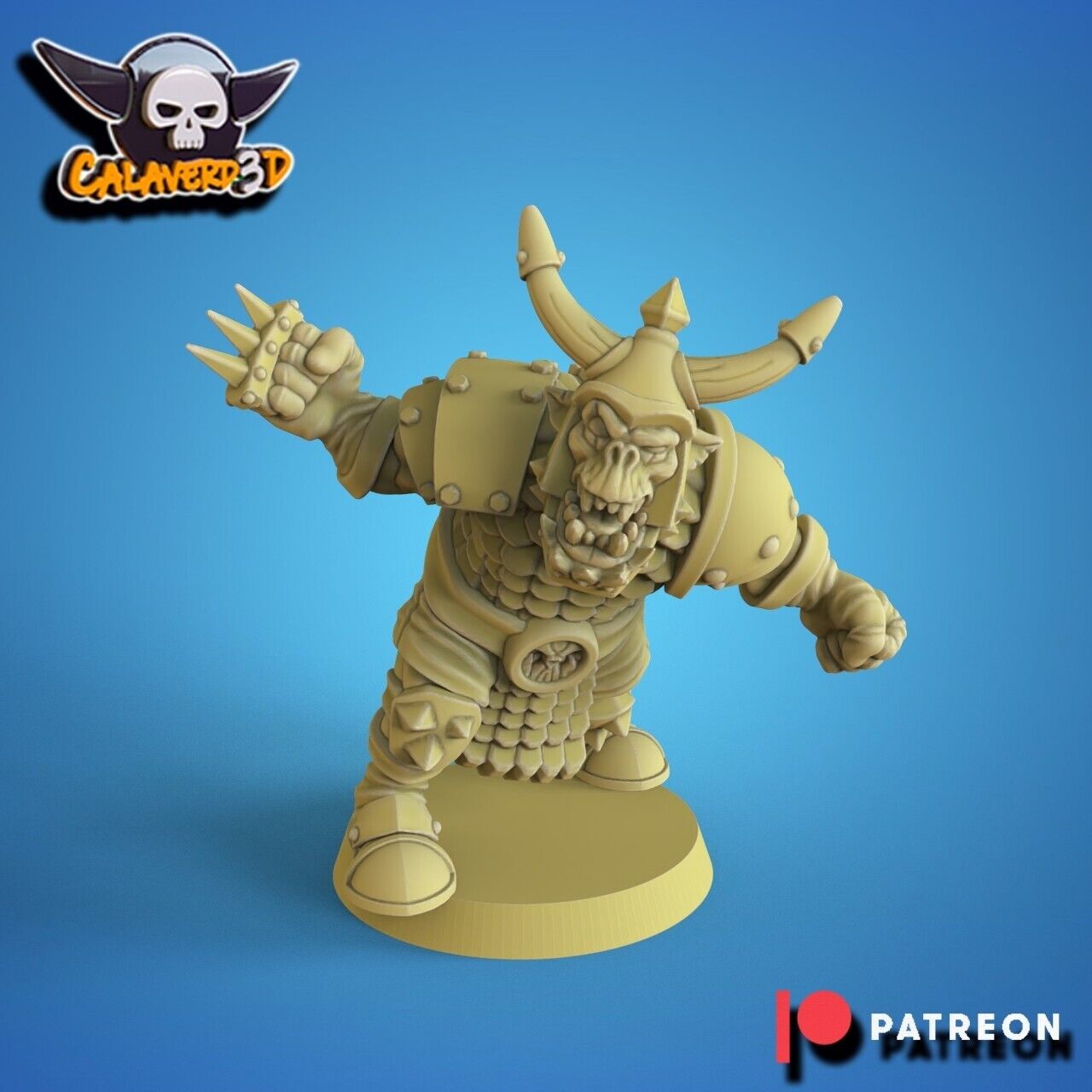 The Skull Breakers Orcs Fantasy Football Team  - Calaverd3D *New for May 23*