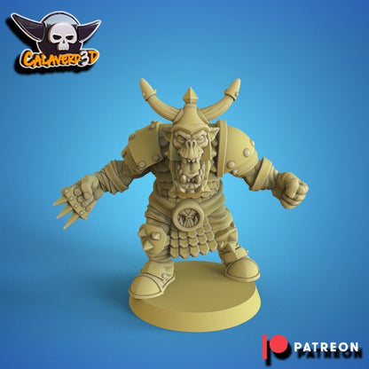 The Skull Breakers Orcs Fantasy Football Team  - Calaverd3D *New for May 23*