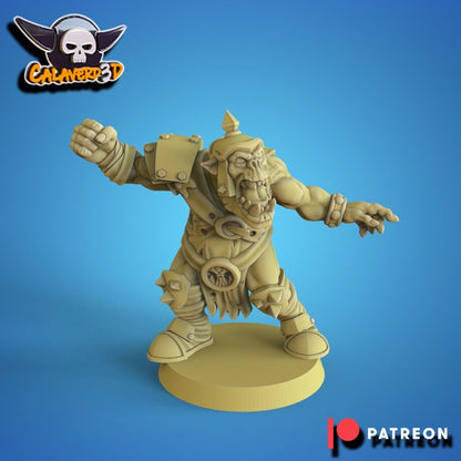 The Skull Breakers Orcs Fantasy Football Team  - Calaverd3D *New for May 23*