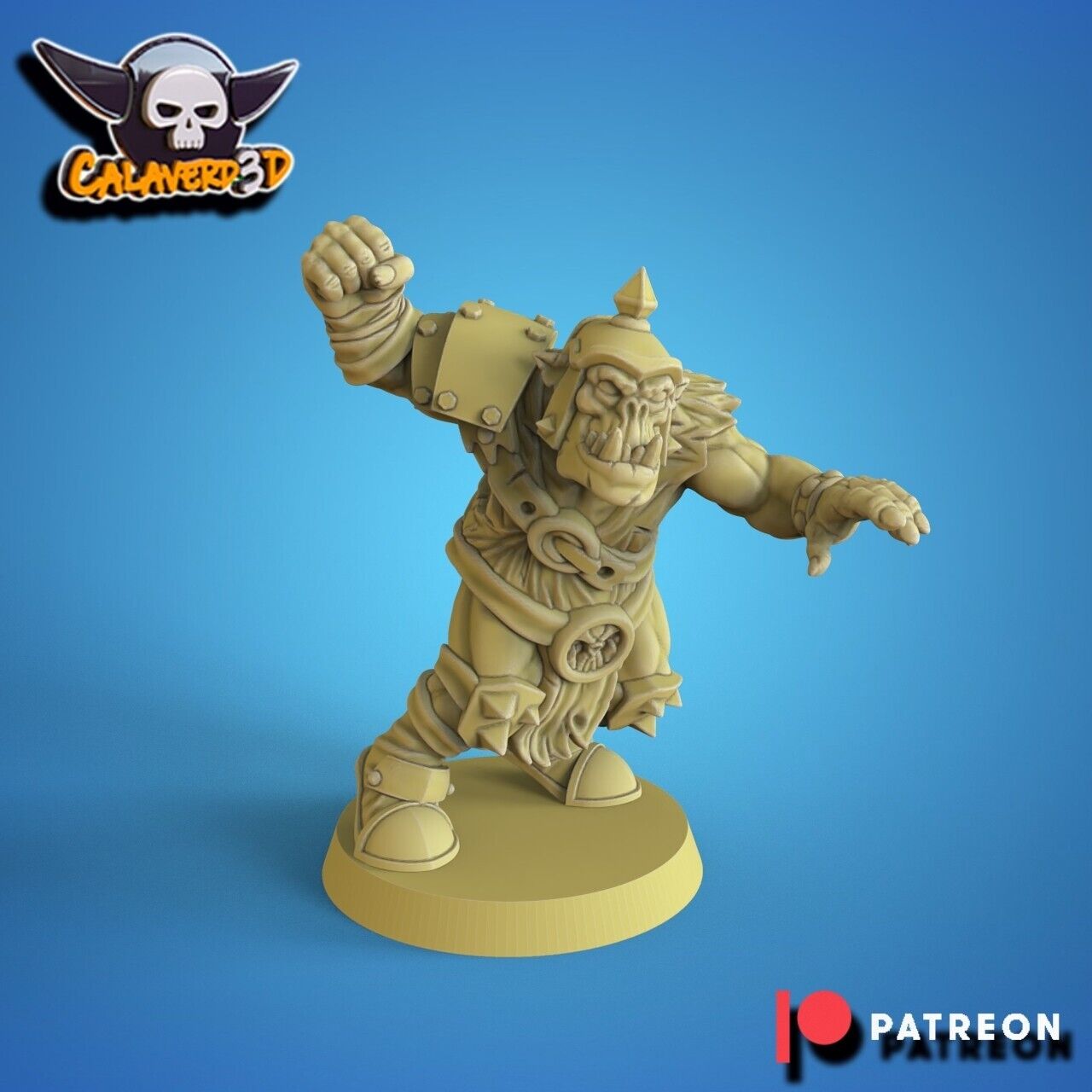 The Skull Breakers Orcs Fantasy Football Team  - Calaverd3D *New for May 23*