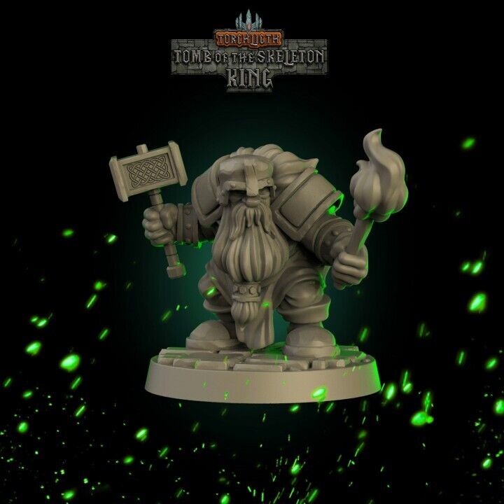 Fantasy Dungeons Dwarf Warrior - Torchlight