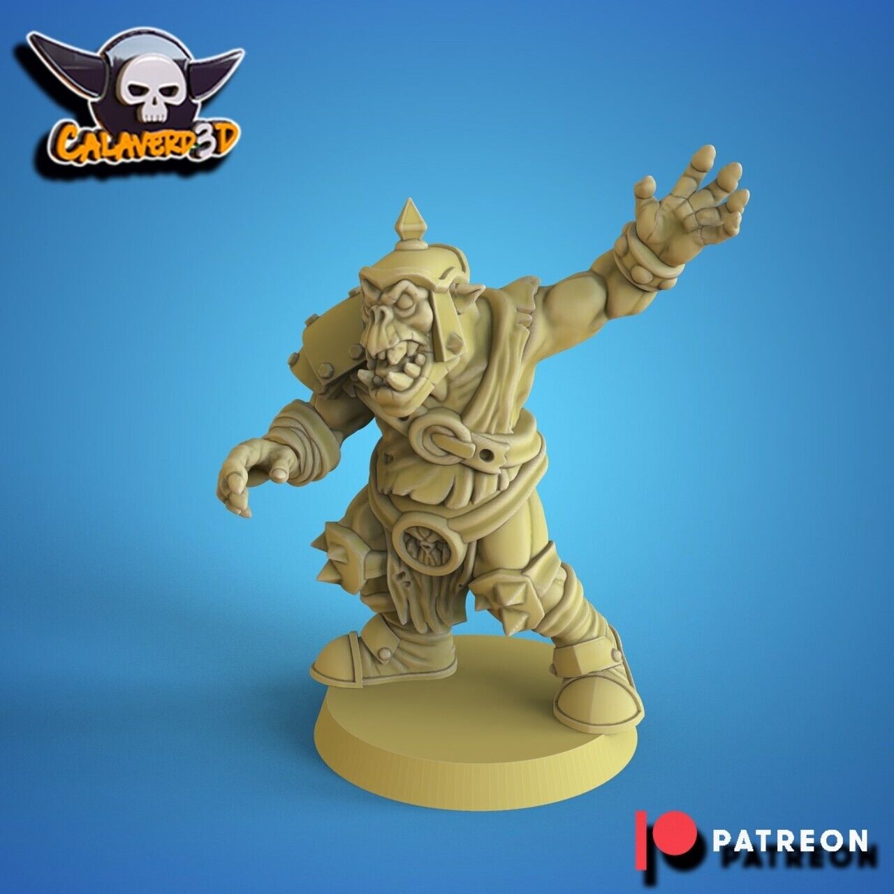 The Skull Breakers Orcs Fantasy Football Team  - Calaverd3D *New for May 23*