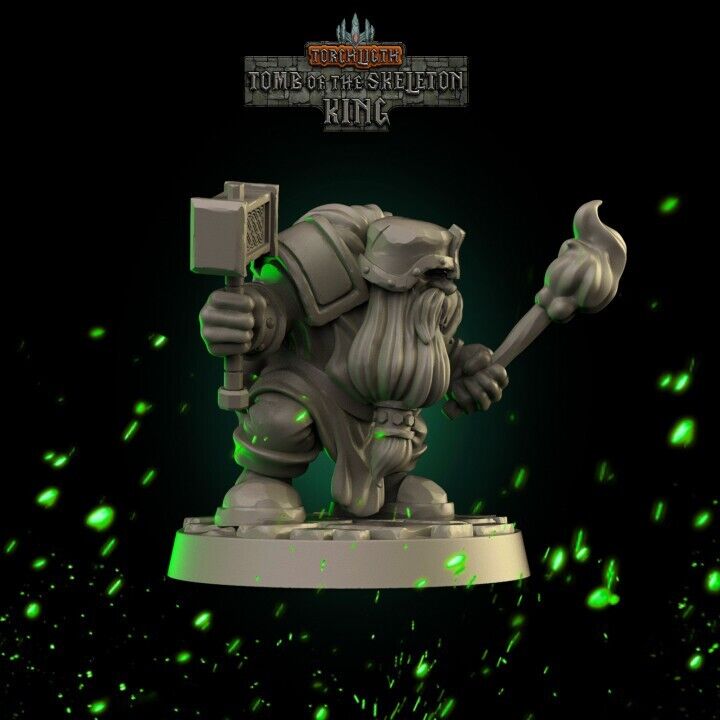 Fantasy Dungeons Dwarf Warrior - Torchlight