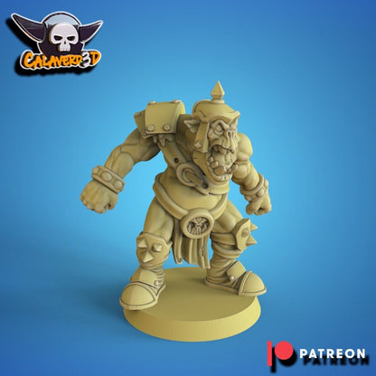 The Skull Breakers Orcs Fantasy Football Team  - Calaverd