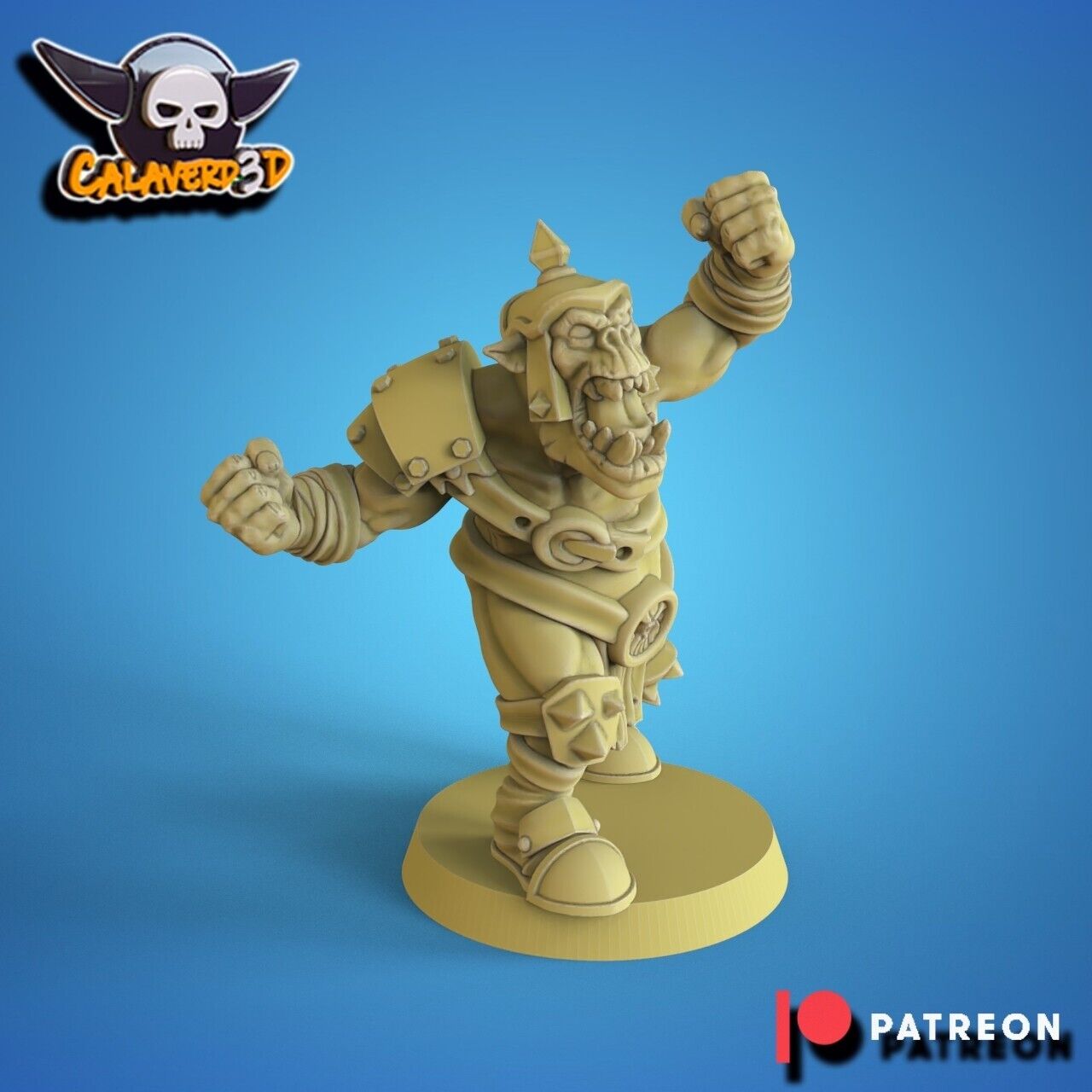 The Skull Breakers Orcs Fantasy Football Team  - Calaverd3D *New for May 23*