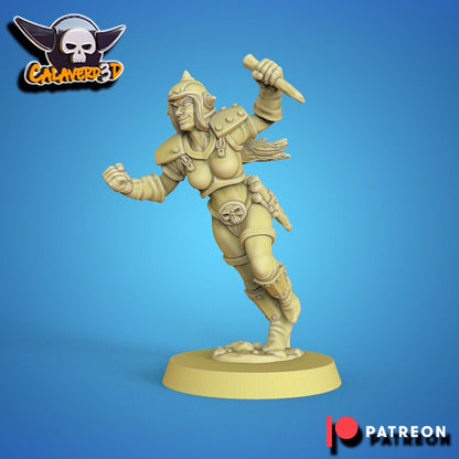 Human Female The Slayer Fantasy Football proxy Star Player Calaverd