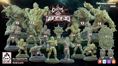 Chaos Renegade Fantasy Football Team -  Chaos fiends UGNI