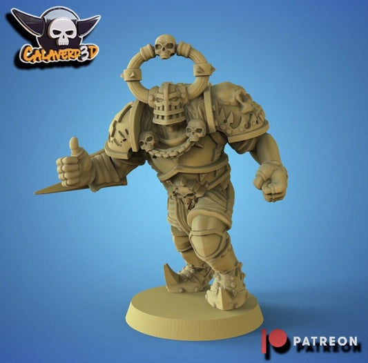 Chaos Lord Fantasy Football star player - Calaverd3D