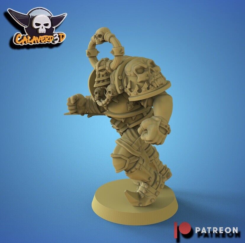 Chaos Lord Fantasy Football star player - Calaverd3D