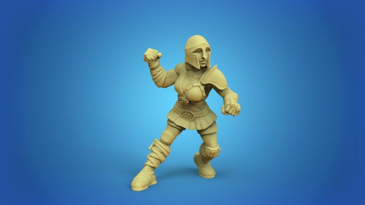 Greek/Roman Amazon Fantasy Football Team - Calaverd3D