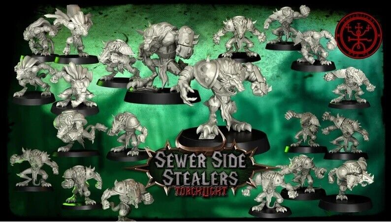 Rats Fantasy Football Team Sewer Side Stealers TLM