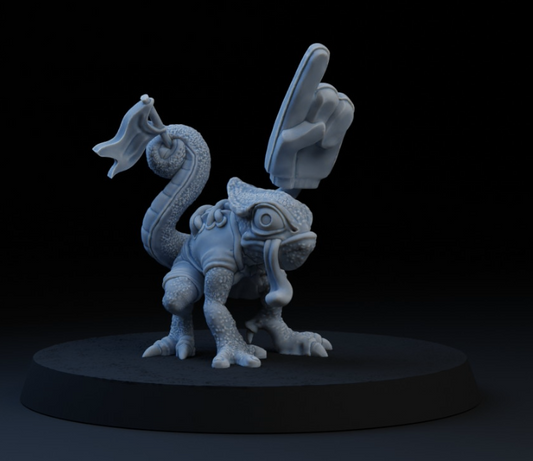 Lizardman Fan & Food Vendor - Fantasy Football Star Player - UGNI