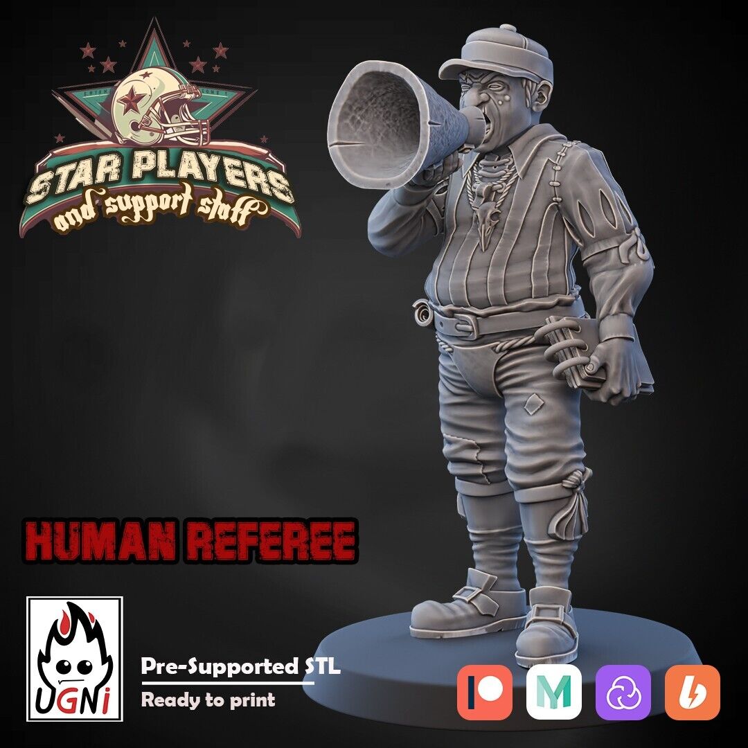 Human Referee - Fantasy Football Star Player - Ugni