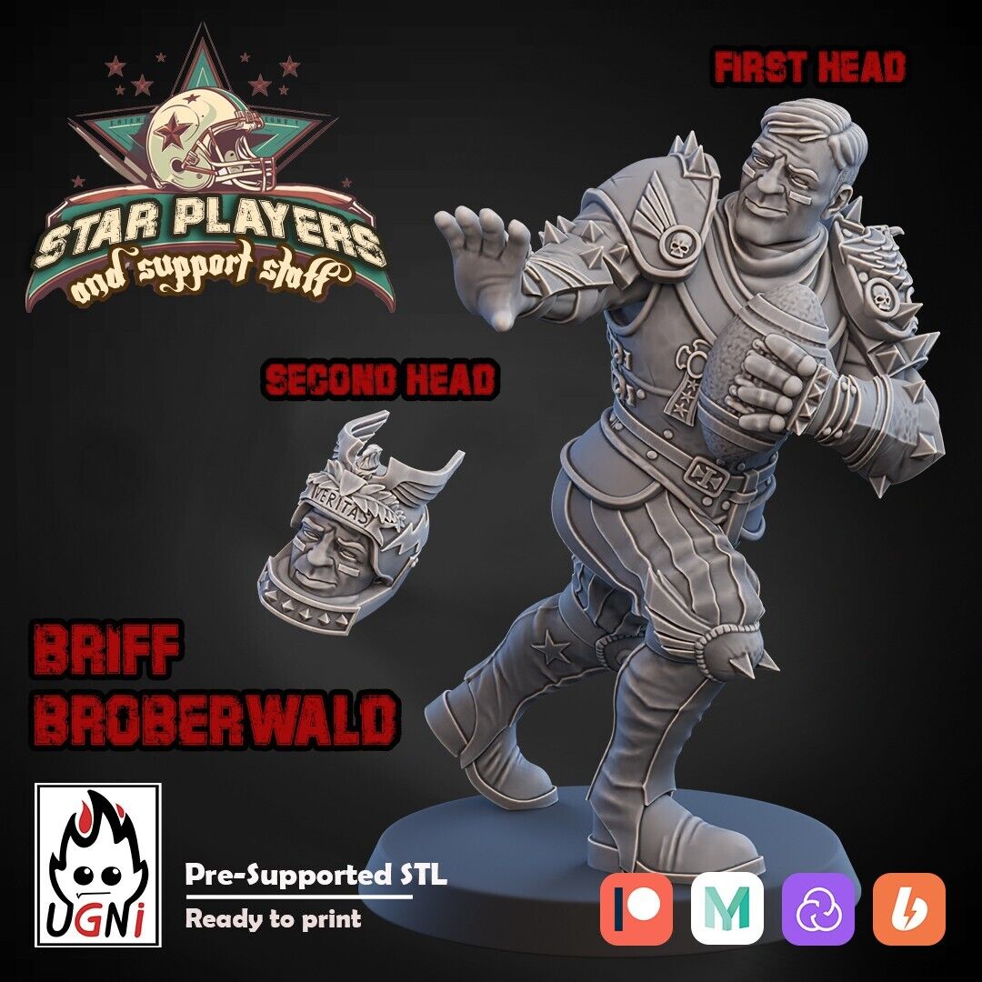 Briff Broberwald  - Fantasy Football Star Player - UGNI