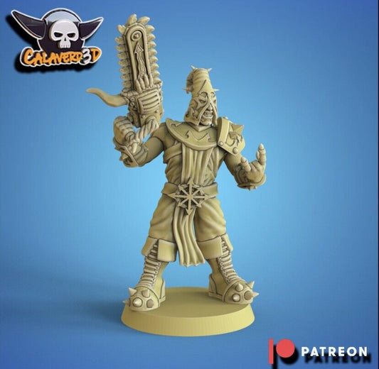 Chaos Spleen Chainsaw Fantasy Football star player 19 - Calaverd