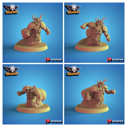 Dwarf Battle Snails Fantasy Football Team Calaverd