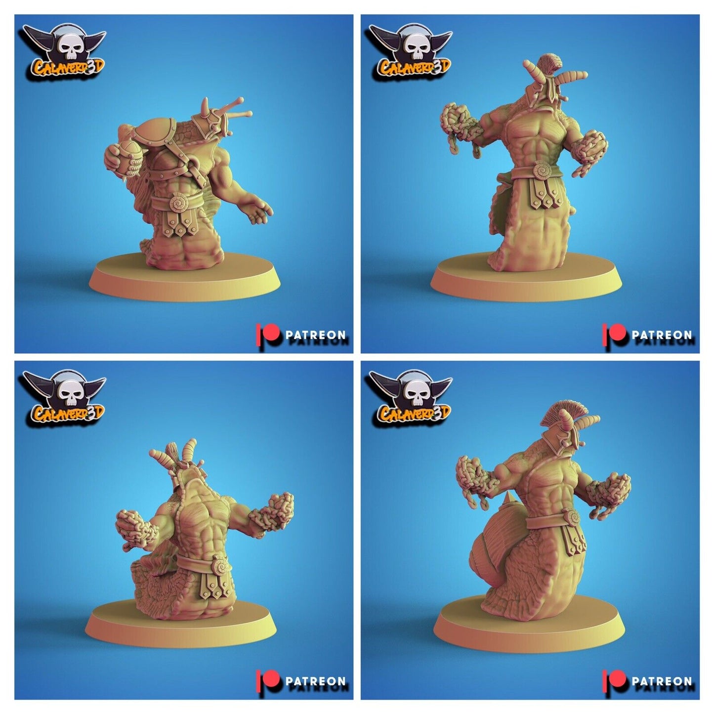 Dwarf Battle Snails Fantasy Football Team Calaverd